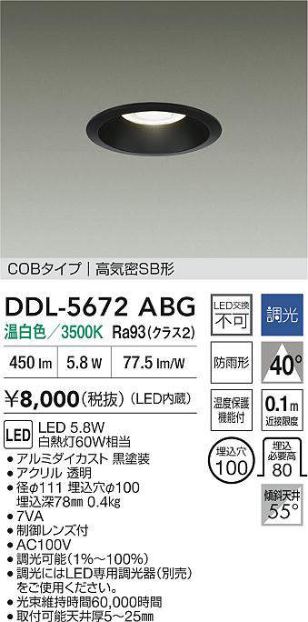 ddl5672abg