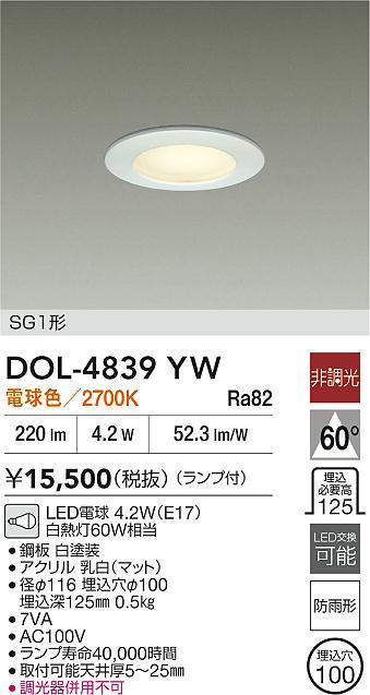dol4839yw