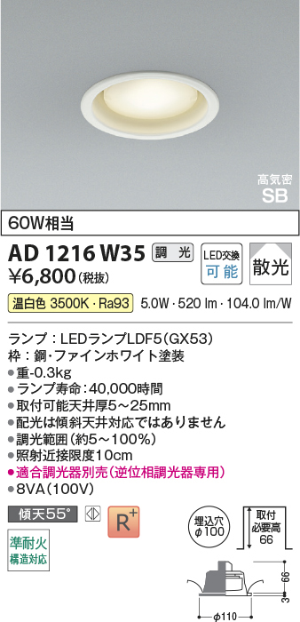 ad1216w35