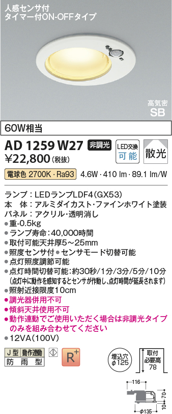 ad1259w27