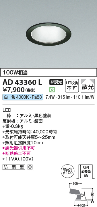ad43360l