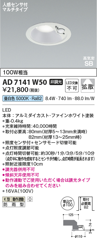 ad7141w50