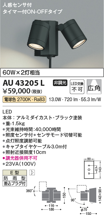 au43205l