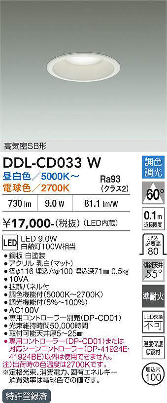 ddlcd033w