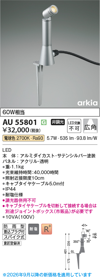 au55801