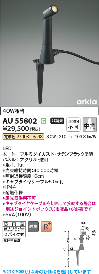 au55802