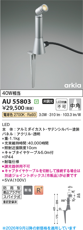au55803